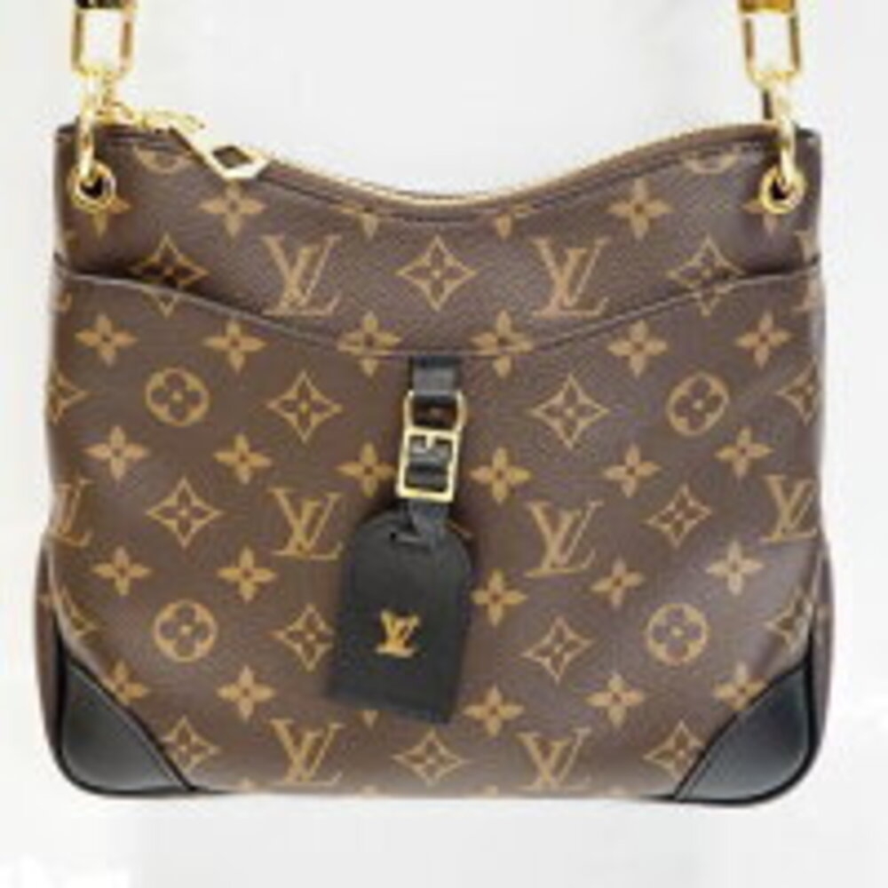 Louis Vuitton Odeon NM Noir Black Shoulder Bag